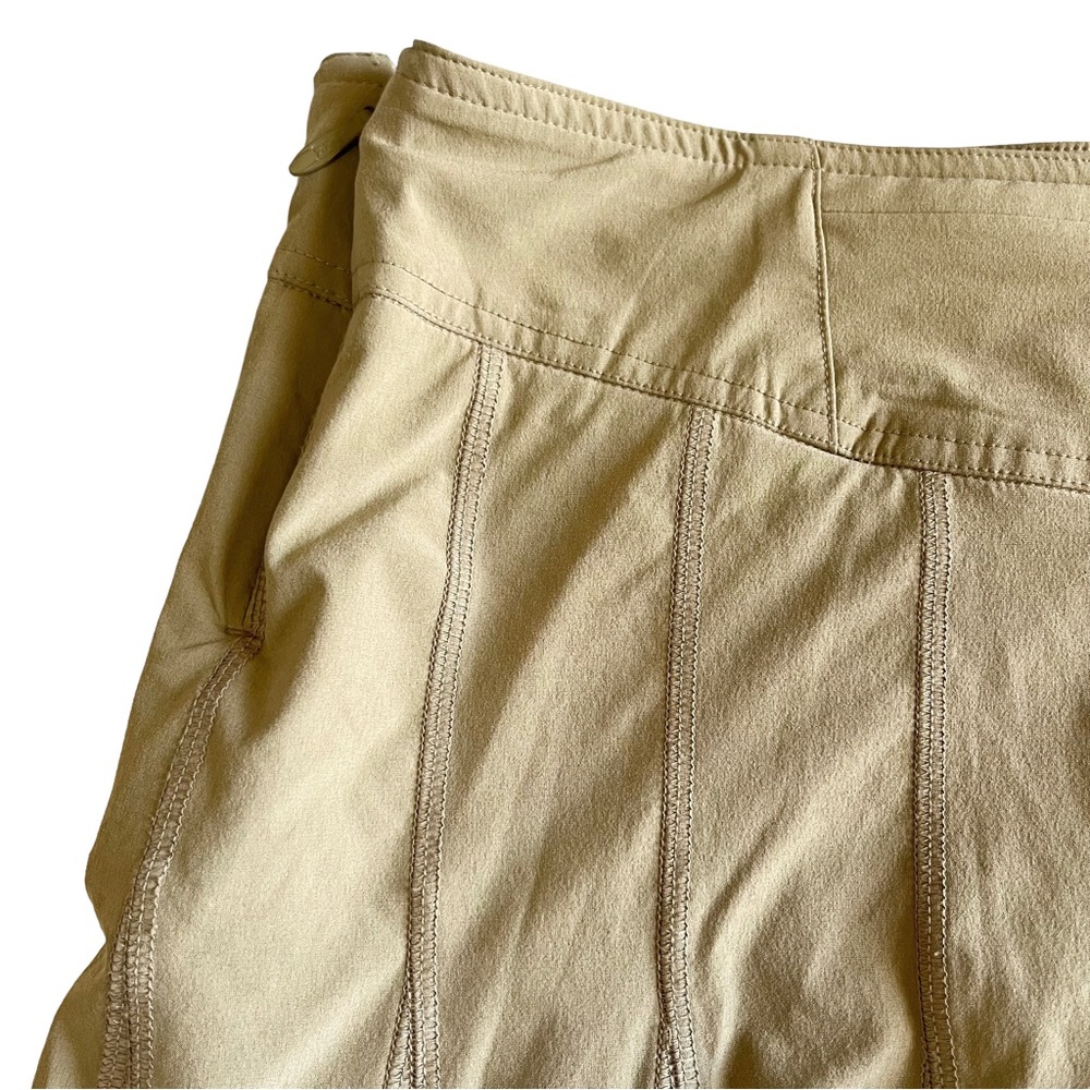 Athleta Wear About Skorts Size 0 Tan Pleated Stretch Academia Preppy Sports - Picture 3 of 9